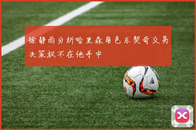 徐静雨分析哈里森角色东契奇交易决策权不在他手中