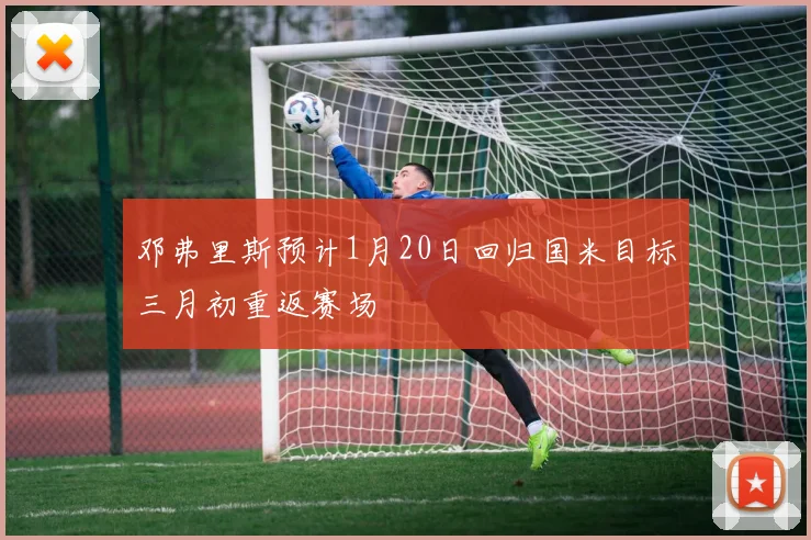 邓弗里斯预计1月20日回归国米目标三月初重返赛场